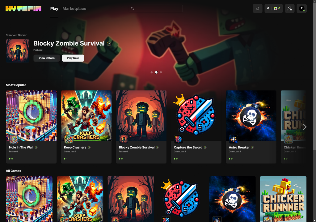 HYTOPIA Game Jam – SDK Exploration&nbsp;Edition