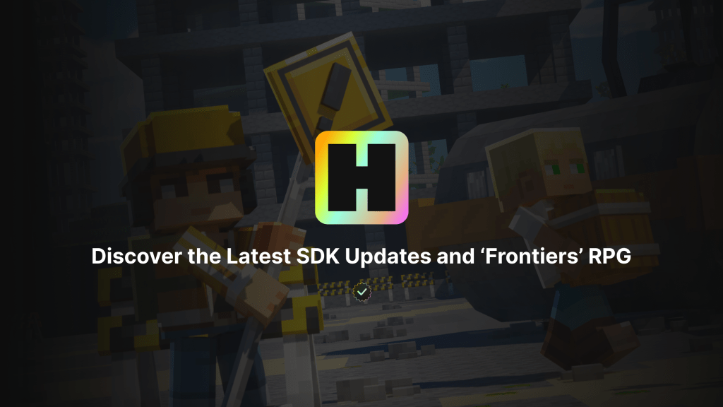 Discover the Latest SDK Updates and ‘Frontiers’ RPG
