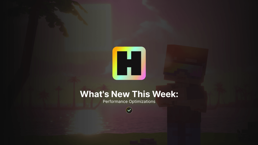 What’s New This Week at HYTOPIA: Performance&nbsp;Optimizations