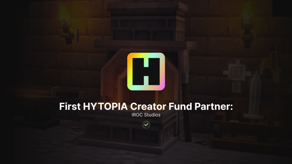 Roblox Powerhouse IROC Studios becomes the first studio committed to build on&nbsp;HYTOPIA